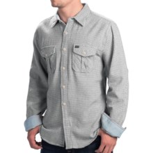 58%OFF メンズカジュアルシャツ 勇気ある追跡千鳥格子織りフランネルシャツ - 長袖（男性用） True Grit Houndstooth Weave Flannel Shirt - Long Sleeve (For Men)画像
